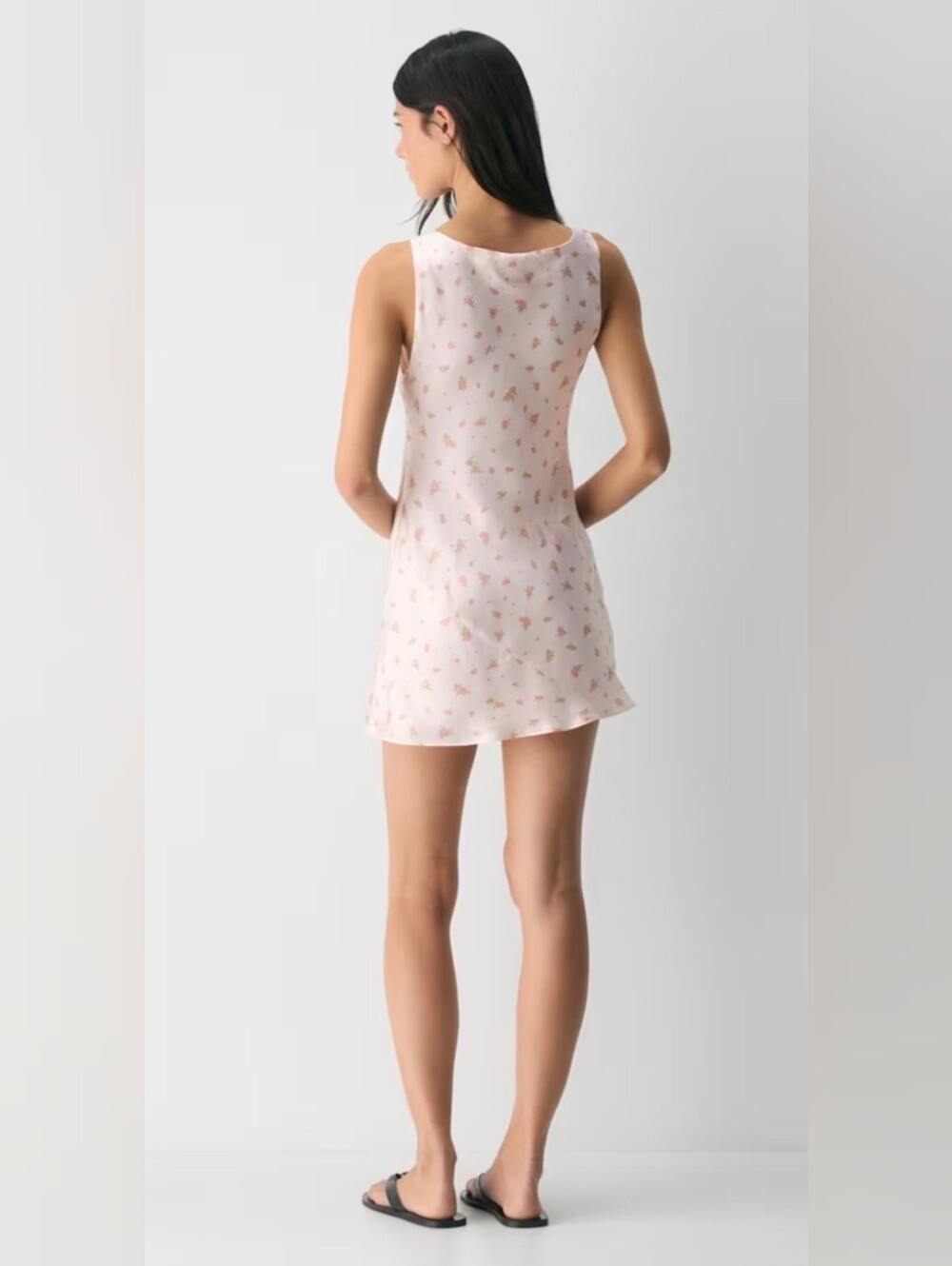 Biblio Silk Mini Dress - Picture 4 of 8